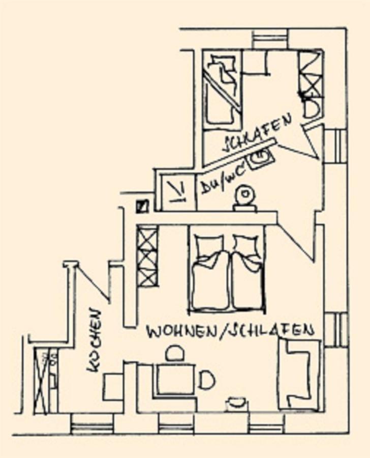 Pension Rosengaertchen Абсберґ Екстер'єр фото